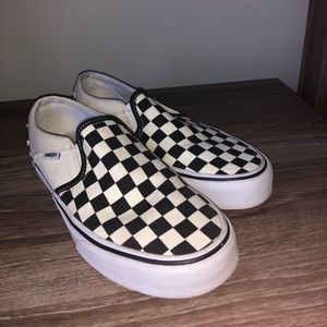 Checkered Vans